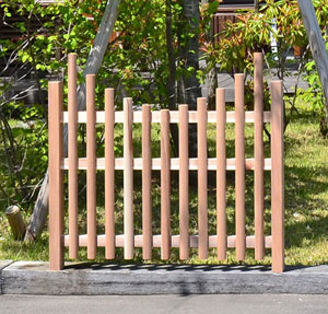 木製フェンス　ローウェーブＡ